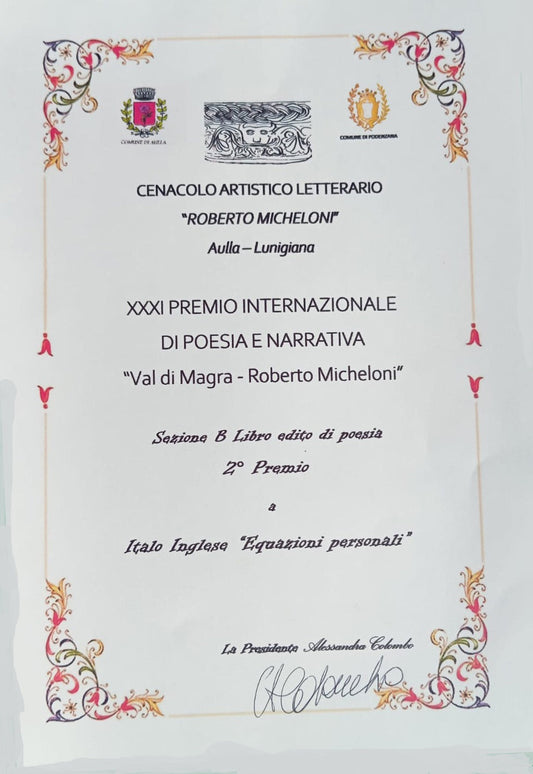 22.06.25 | Equazioni personali di Italo Inglese