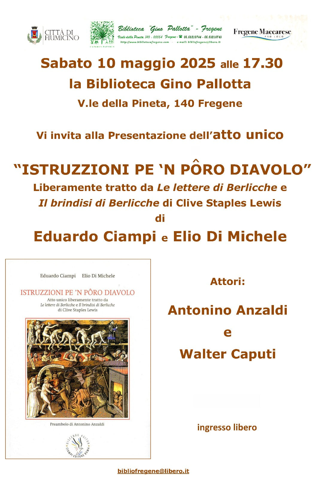 10.05.2025 ore 17.30 | Invito alla lettura